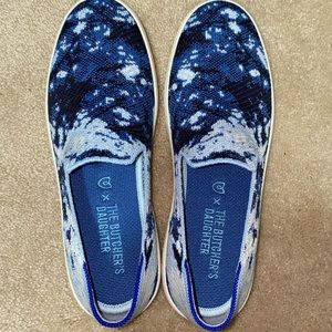 Rothy's shibori sneakers